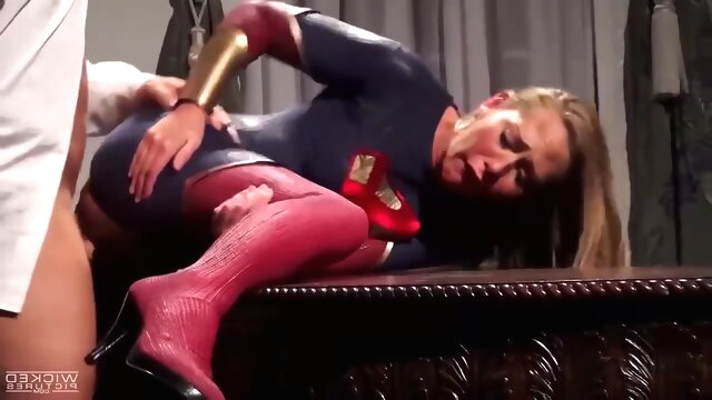 Supergirl Adult Parody blonde big cock milf